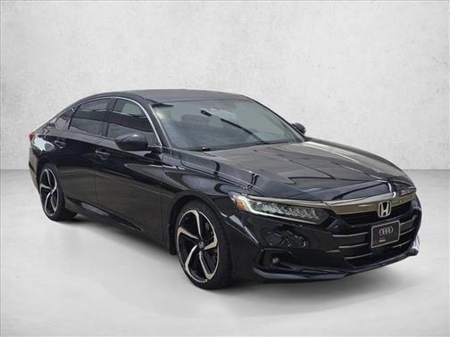 Crystal Black Pearl 2021 Honda Accord Sport 1.5T