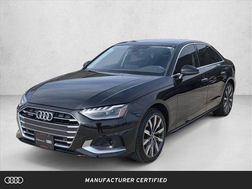 Brilliant Black 2023 Audi A4 40 Premium Plus