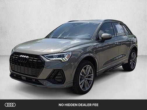 Chronos Gray Metallic 2025 Audi Q3 Premium 45 TFSI S line quattro Tiptronic