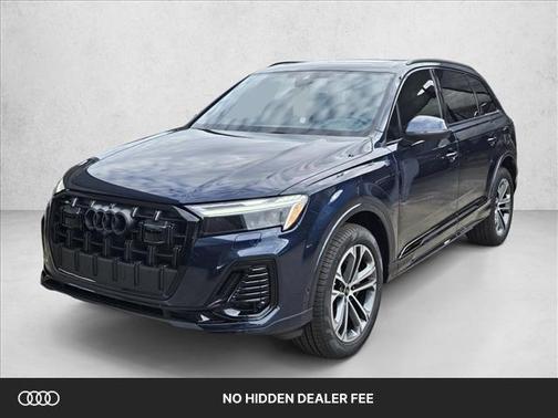 Waitomo Blue Metallic 2026 Audi Q7 45 Premium