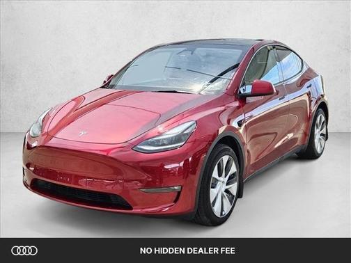 Ultra Red 2024 Tesla Model Y Long Range Dual Motor All-Wheel Drive