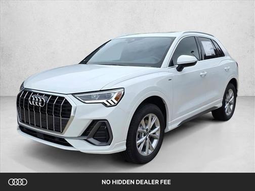 Arkona White 2025 Audi Q3 Premium 45 TFSI S line quattro Tiptronic