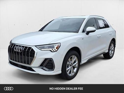 Arkona White 2025 Audi Q3 Premium 45 TFSI S line quattro Tiptronic