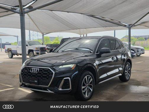 Mythos Black Metallic 2023 Audi Q5 45 S line Premium Plus