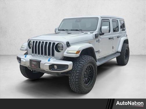 Silver Zynith Clearcoat 2022 Jeep Wrangler Unlimited 4xe Sahara High Altitude