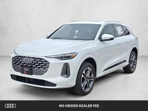 Glacier White Metallic 2025 Audi Q5 Premium TFSI quattro S tronic