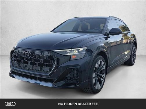 Waitomo Blue Metallic 2026 Audi Q8 55 Premium Plus