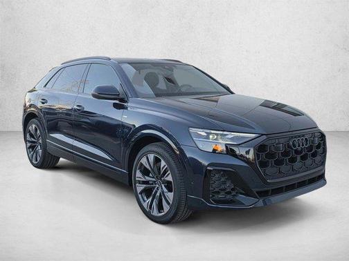 Waitomo Blue Metallic 2026 Audi Q8 55 Premium Plus