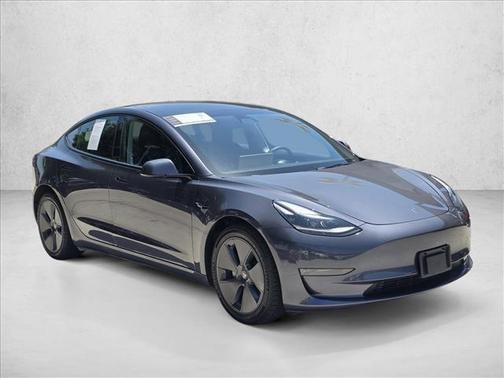 Silver/Gray 2023 Tesla Model 3 Standard Range