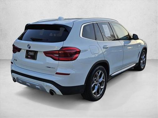 Alpine White 2021 BMW X3 sDrive30i