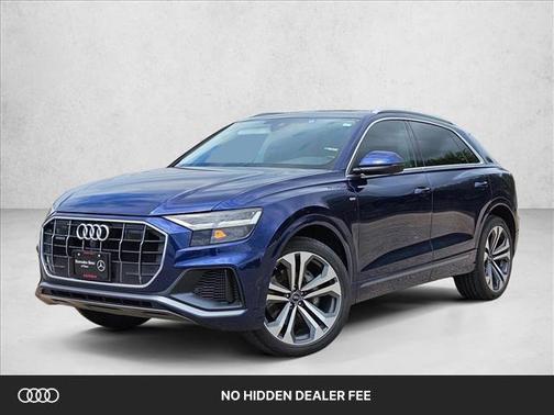 Galaxy Blue Metallic 2022 Audi Q8 55 Premium Plus
