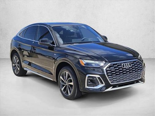 Mythos Black Metallic 2024 Audi Q5 45 S line Premium Plus