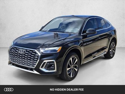 Mythos Black Metallic 2024 Audi Q5 45 S line Premium Plus