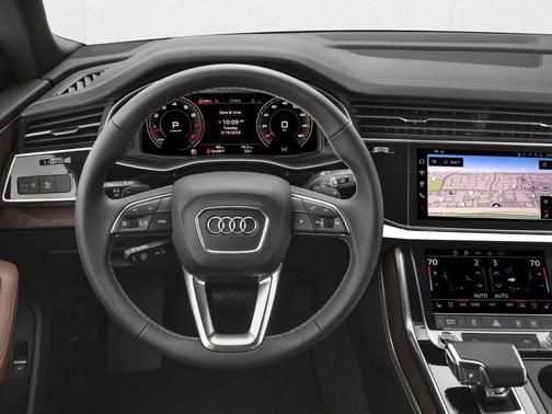 Mythos Black Metallic 2026 Audi Q8 55 Premium Plus
