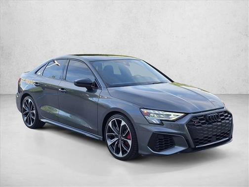 Daytona Gray Pearl Effect 2023 Audi S3 Premium Plus TFSI quattro S tronic