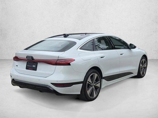 Glacier White Metallic 2025 Audi A6 e-tron Premium Plus