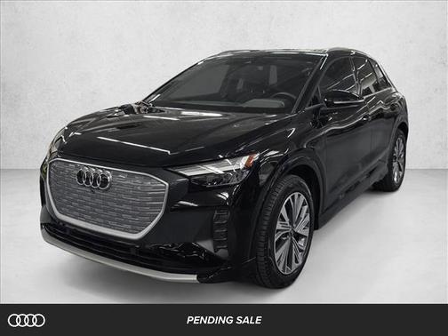 Mythos Black Metallic 2023 Audi Q4 e-tron Premium Plus 40 RWD SUV