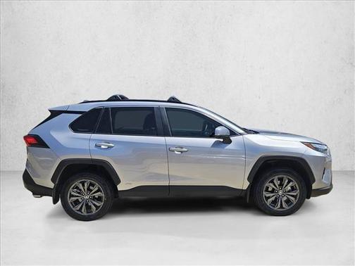 Silver Sky Metallic 2023 Toyota RAV4 Hybrid XLE Premium