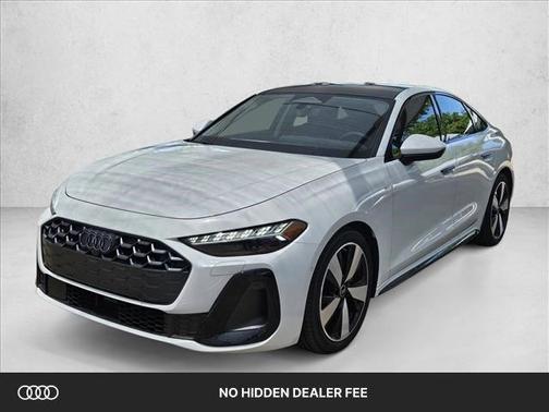 Glacier White Metallic 2026 Audi A5 Premium Plus TFSI quattro S tronic