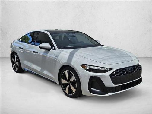 Glacier White Metallic 2026 Audi A5 Premium Plus TFSI quattro S tronic