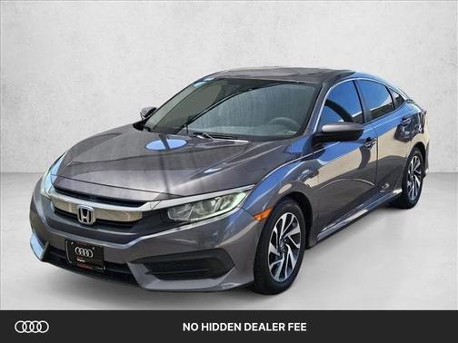 Modern Steel Metallic 2016 Honda Civic EX