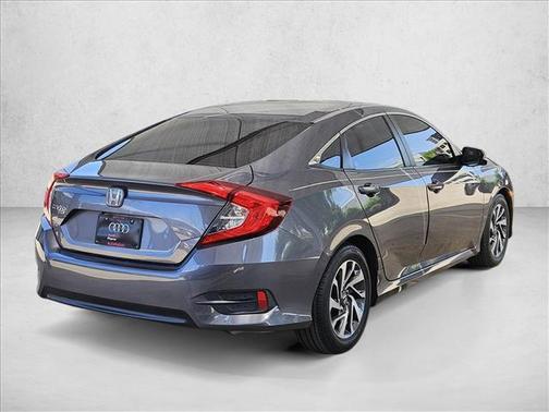 Modern Steel Metallic 2016 Honda Civic EX