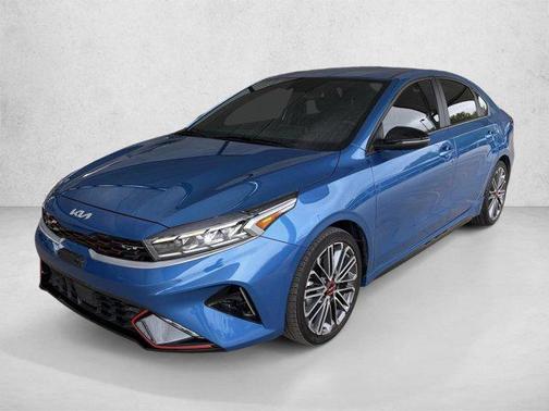 Sporty Blue 2024 Kia Forte GT