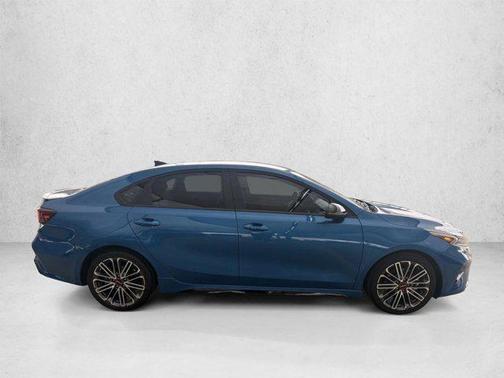 Sporty Blue 2024 Kia Forte GT