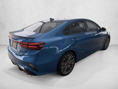 Sporty Blue 2024 Kia Forte GT