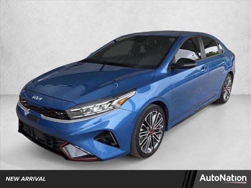 Sporty Blue 2024 Kia Forte GT