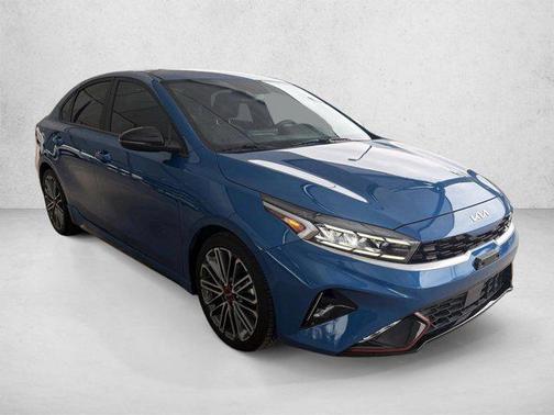 Sporty Blue 2024 Kia Forte GT