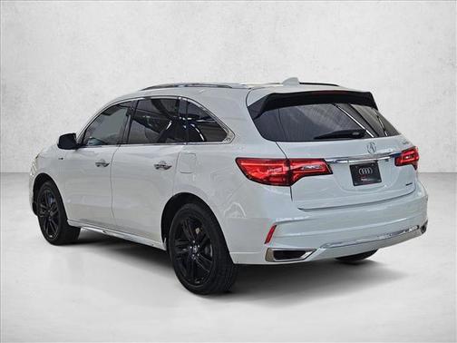 White 2020 Acura MDX Sport Hybrid Advance Package