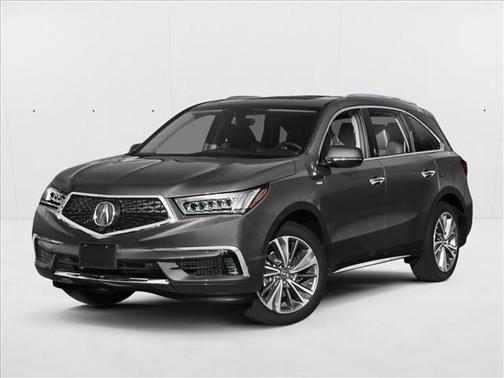 White 2020 Acura MDX Sport Hybrid Advance Package