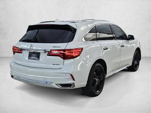 White 2020 Acura MDX Sport Hybrid Advance Package