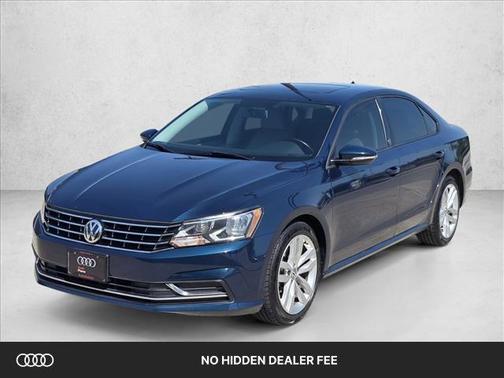 Tourmaline Blue Metallic 2019 Volkswagen Passat 2.0T Wolfsburg Edition