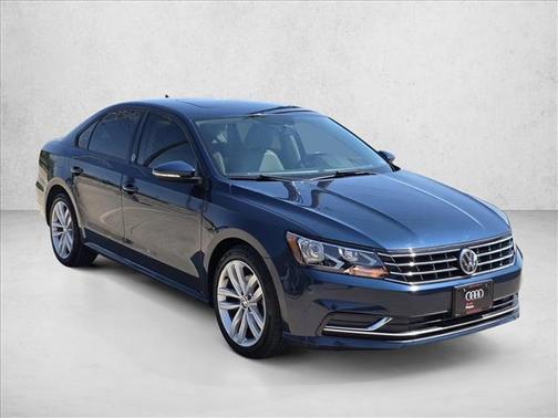Tourmaline Blue Metallic 2019 Volkswagen Passat 2.0T Wolfsburg Edition