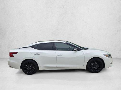 Pearl White 2018 Nissan Maxima 3.5 SL
