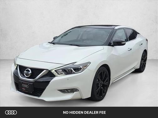 Pearl White 2018 Nissan Maxima 3.5 SL
