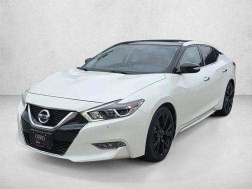 Pearl White 2018 Nissan Maxima 3.5 SL