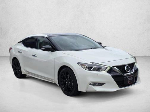 Pearl White 2018 Nissan Maxima 3.5 SL