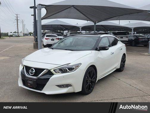 Pearl White 2018 Nissan Maxima 3.5 SL