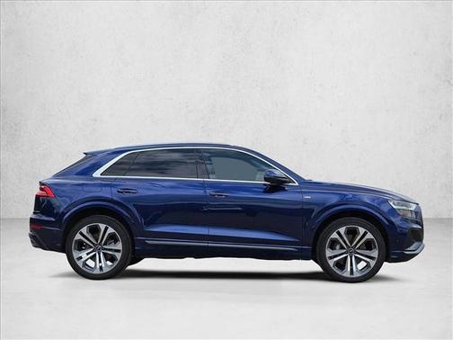 Galaxy Blue Metallic 2022 Audi Q8 55 Premium Plus