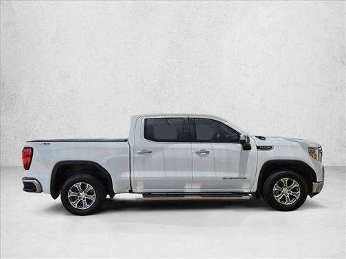 Summit White 2021 GMC Sierra 1500 SLT