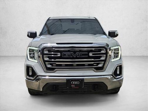 Summit White 2021 GMC Sierra 1500 SLT