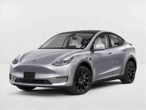 Pearl White Multi-Coat 2025 Tesla Model Y Long Range Dual Motor All-Wheel Drive