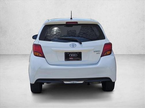 Super White 2015 Toyota Yaris L