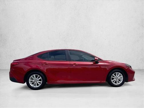 Supersonic Red 2025 Toyota Camry LE