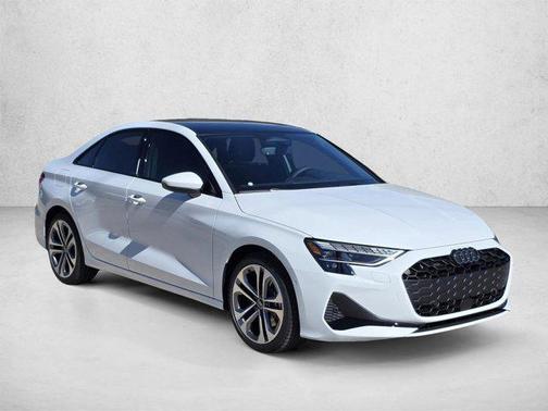 Glacier White Metallic 2026 Audi A3 Premium