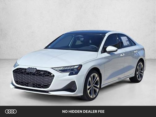 Glacier White Metallic 2026 Audi A3 Premium