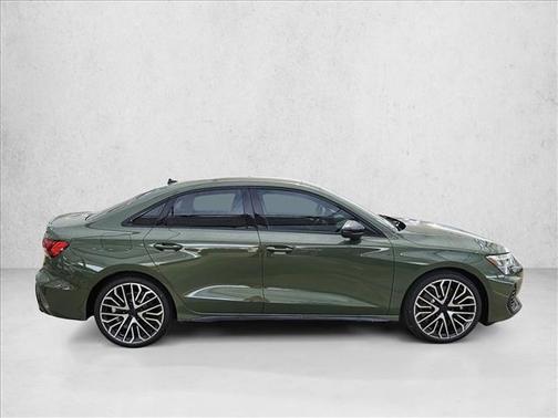 district green metallic 2026 Audi S3 TFSI quattro S tronic